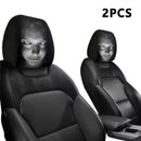 2Pcs Universal Capas de Encosto de Cabeça Tocando o Terror