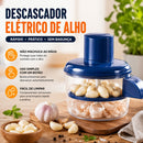 Descascador Elétrico de Alho Legumes E Frutas Automático Multifuncional Mini Processador de Cozinha Portatil