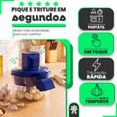 Descascador Elétrico de Alho Legumes E Frutas Automático Multifuncional Mini Processador de Cozinha Portatil
