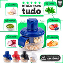 Descascador Elétrico de Alho Legumes E Frutas Automático Multifuncional Mini Processador de Cozinha Portatil