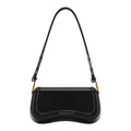 Bolsa de Ombro Feminina Moderna de Couro Impermeável