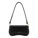 Bolsa de Ombro Feminina Moderna de Couro Impermeável