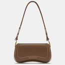 Bolsa de Ombro Feminina Moderna de Couro Impermeável