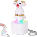 Chaveiro Recarregável com Som e Luzes LED